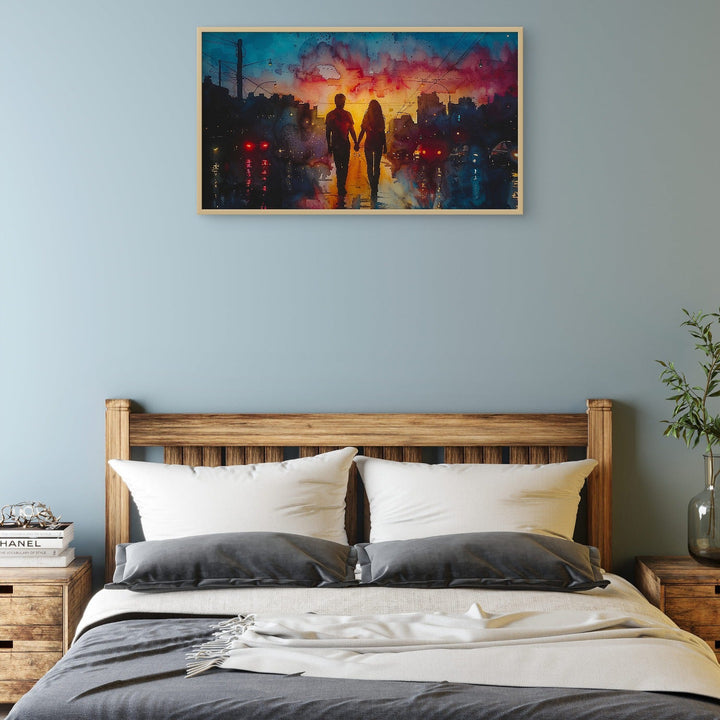 Couple Holding Hand Art