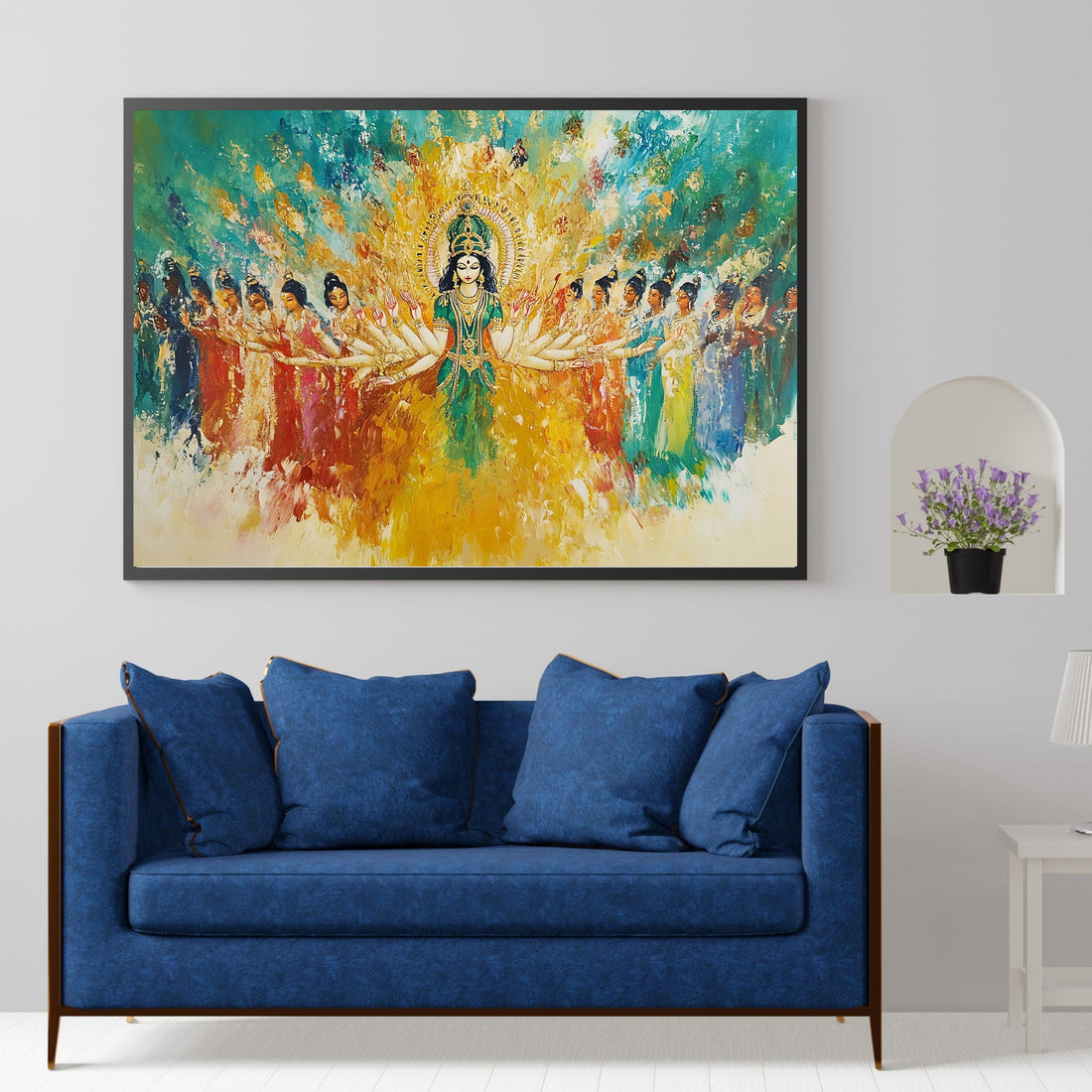 Abstract Goddess Art