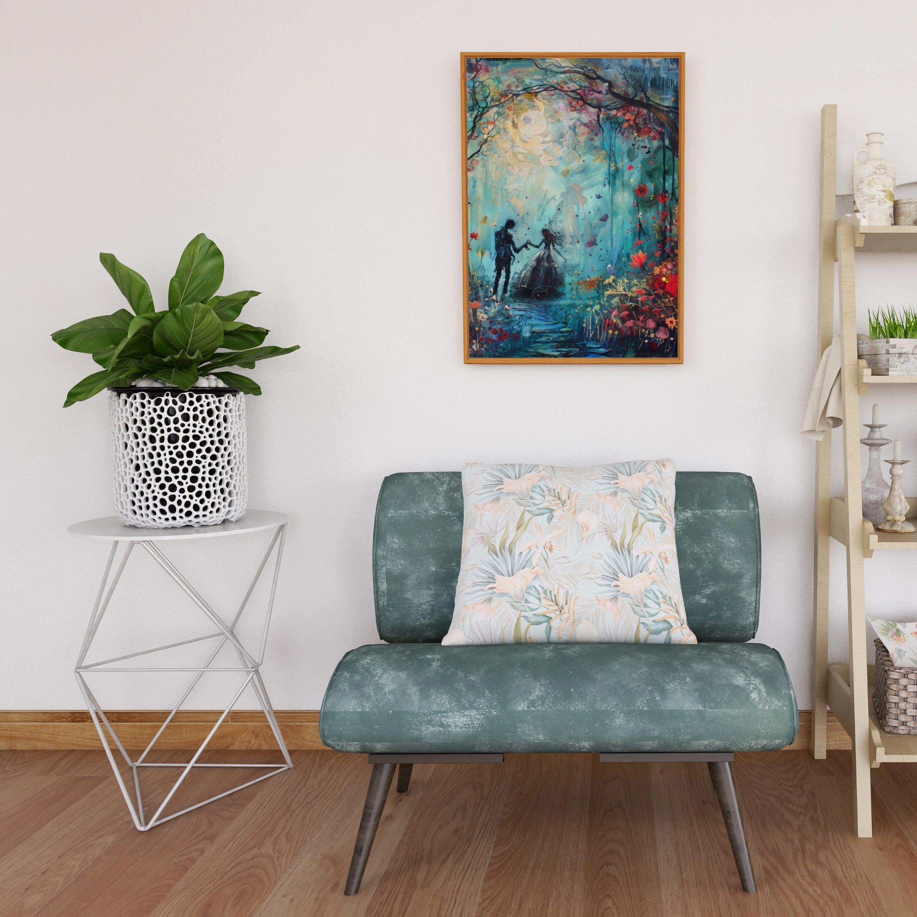 Beautiful Couple Abstract