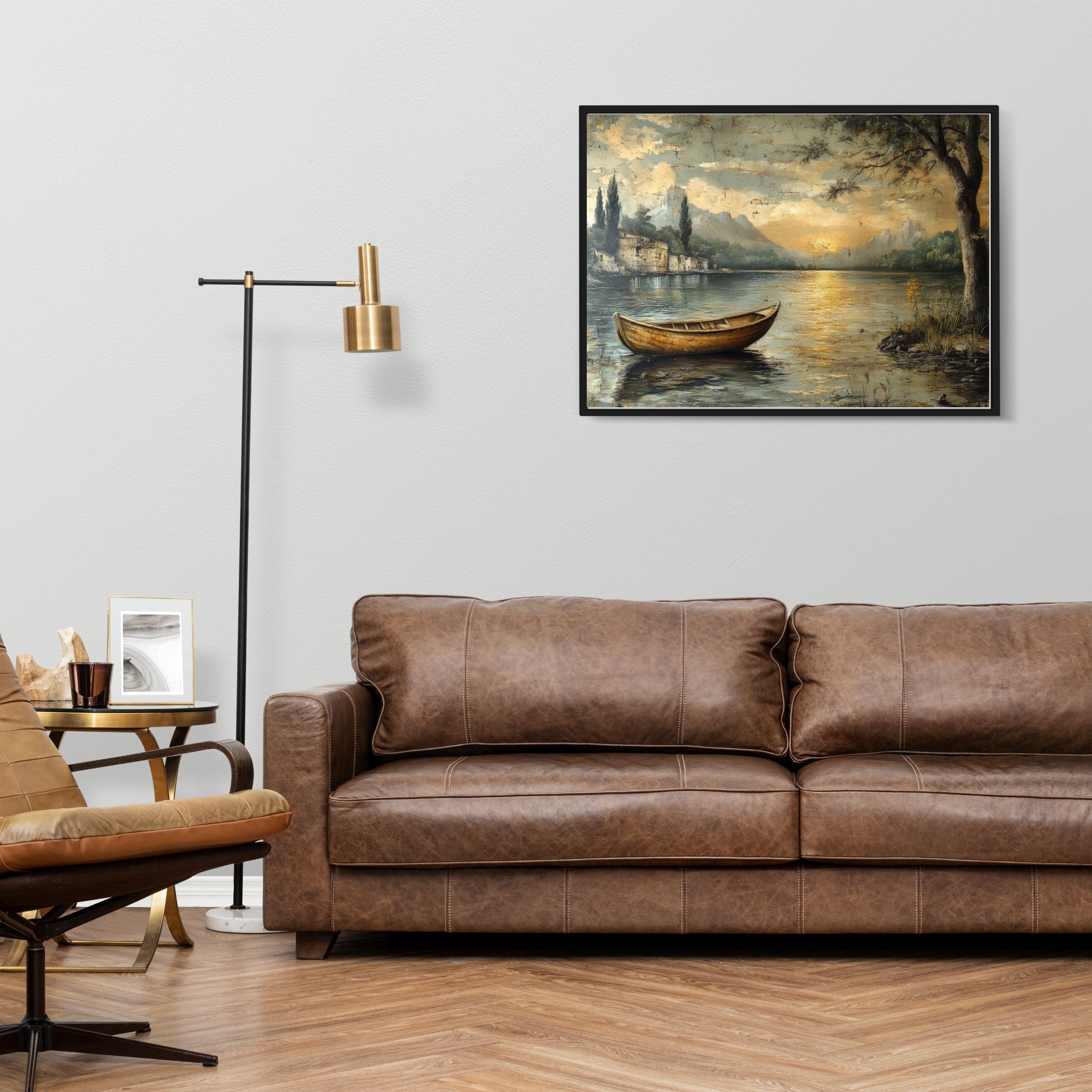 Boat in the Riverside