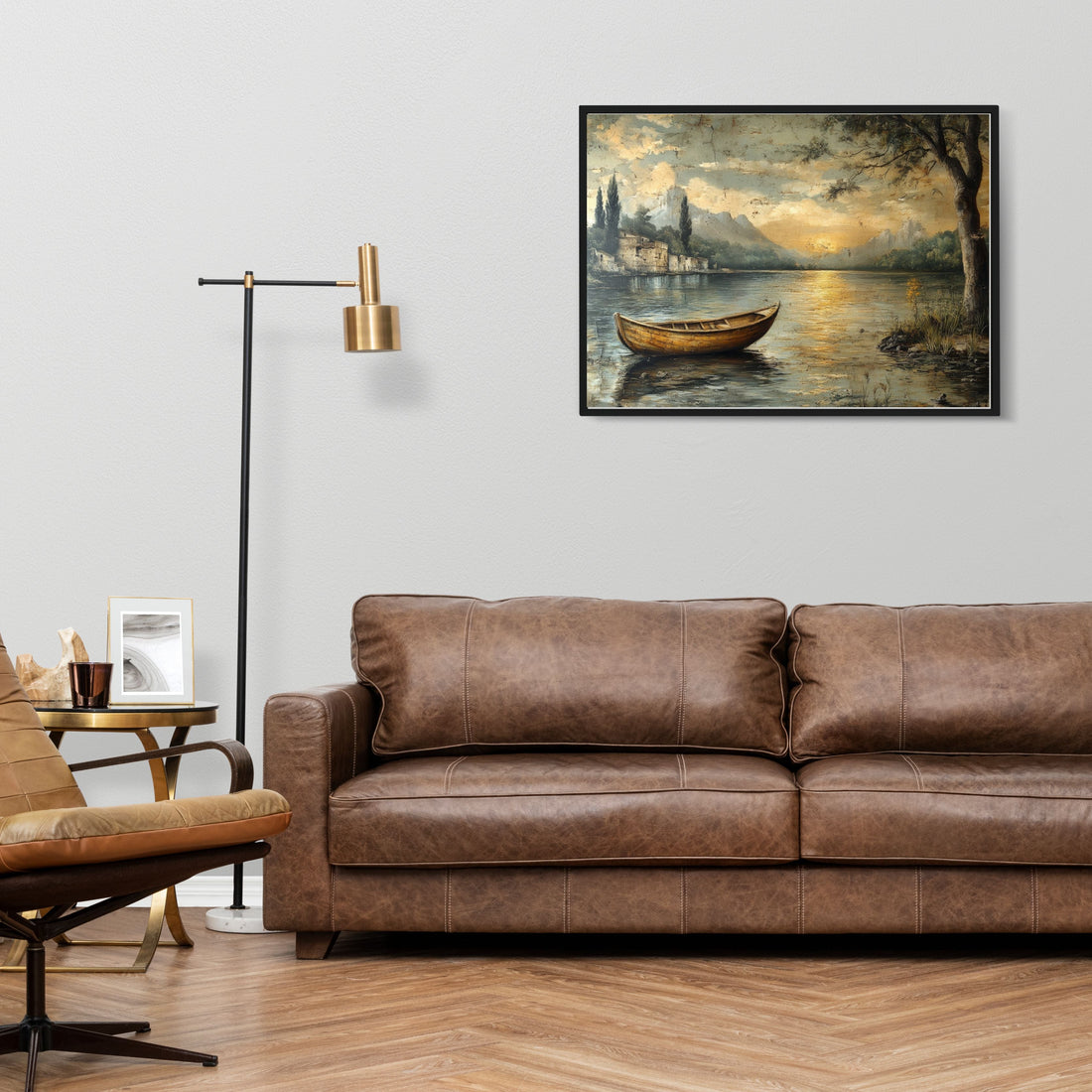 Boat in the Riverside