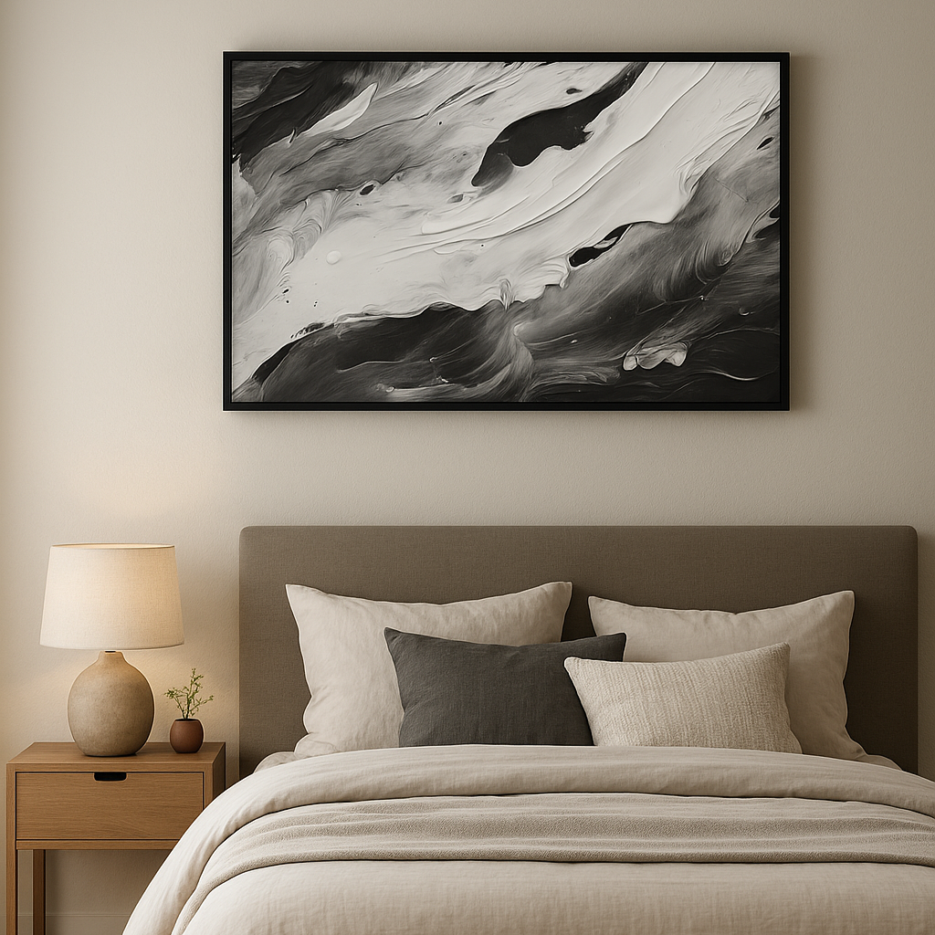 Abstract Dark Painting