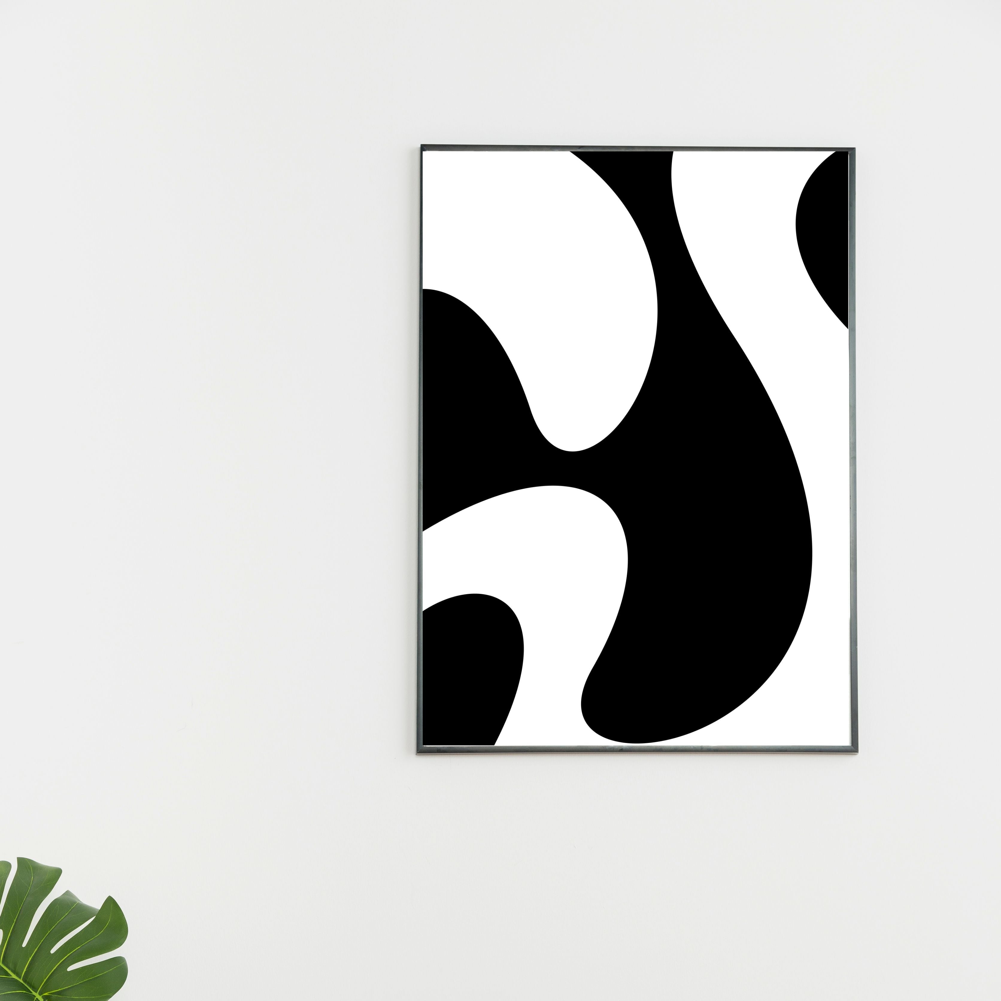 Abstract Dark Painting