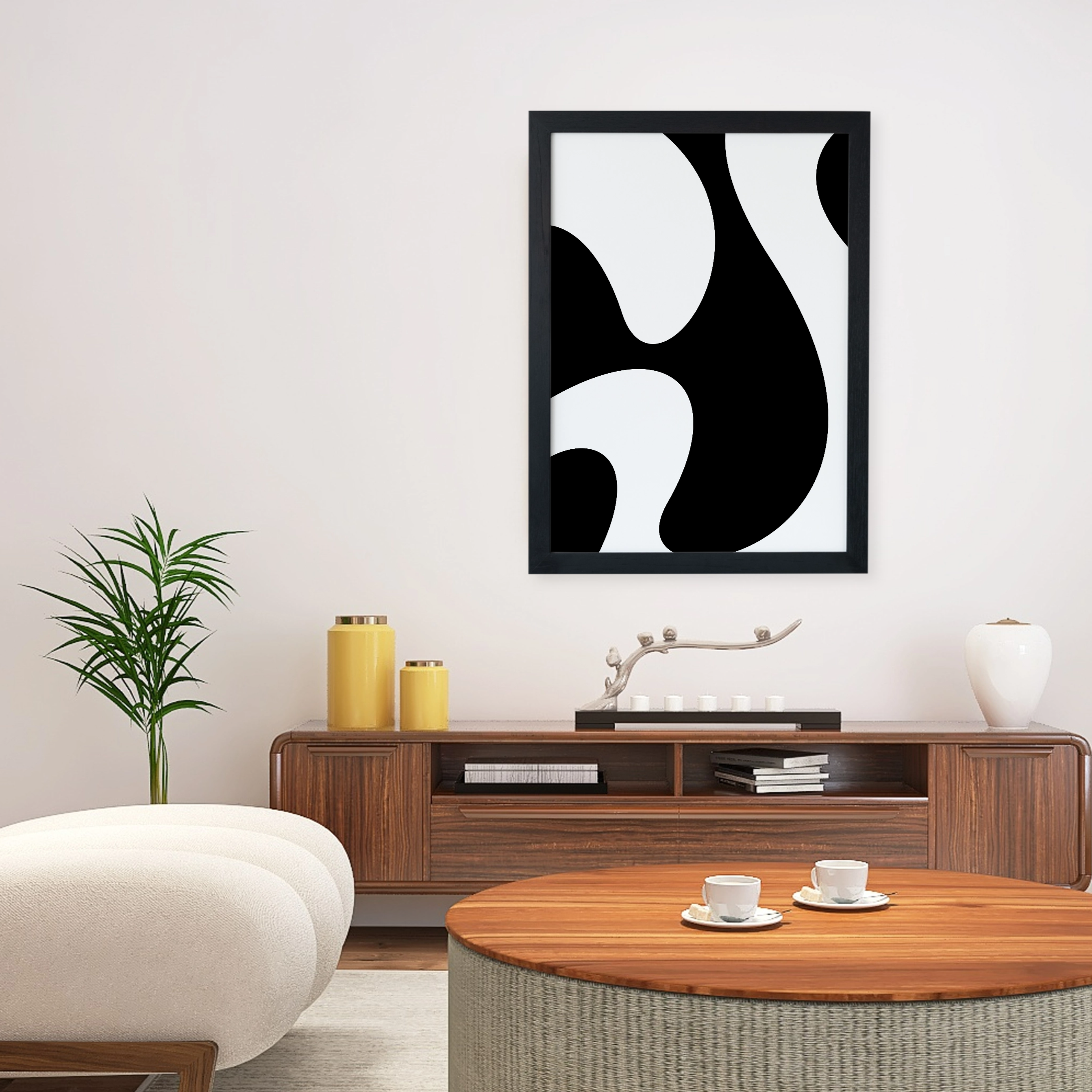 Abstract Dark Painting