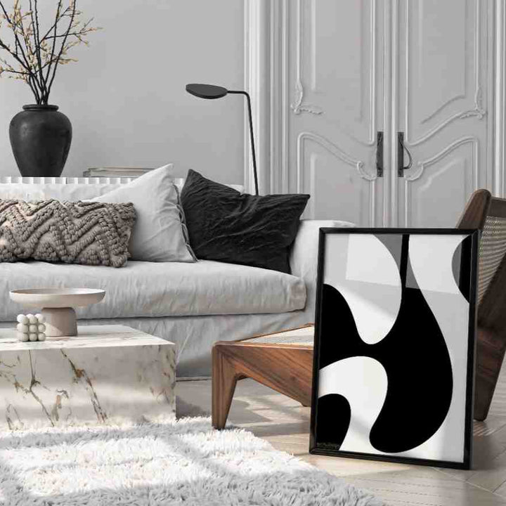 Abstract Dark Painting