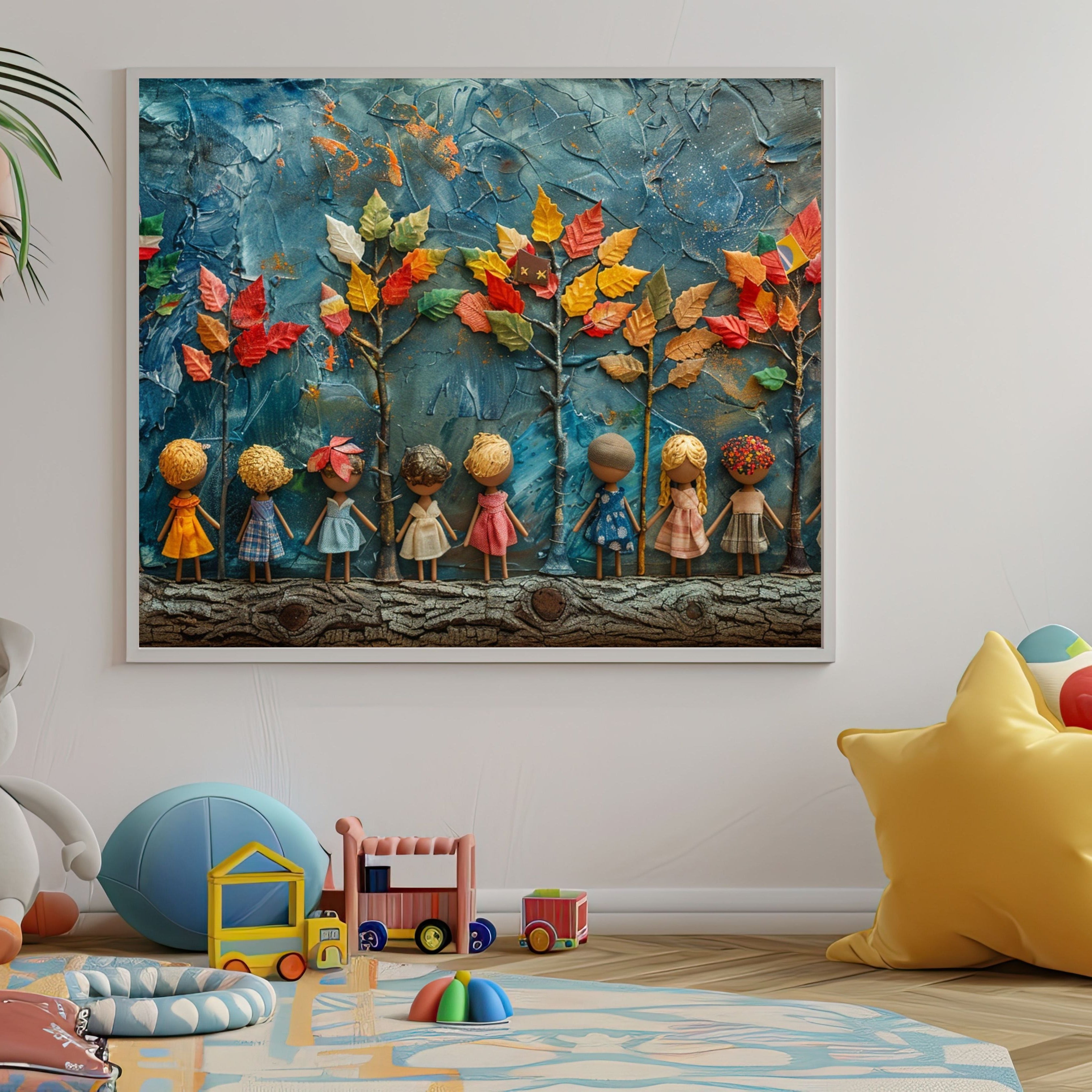 Group of Friends Art - Frugal Carts