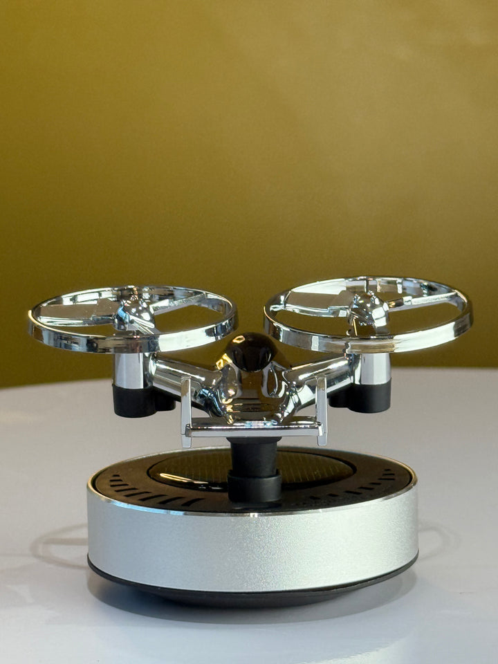 Solar Charge Aeroplane Car Perfume