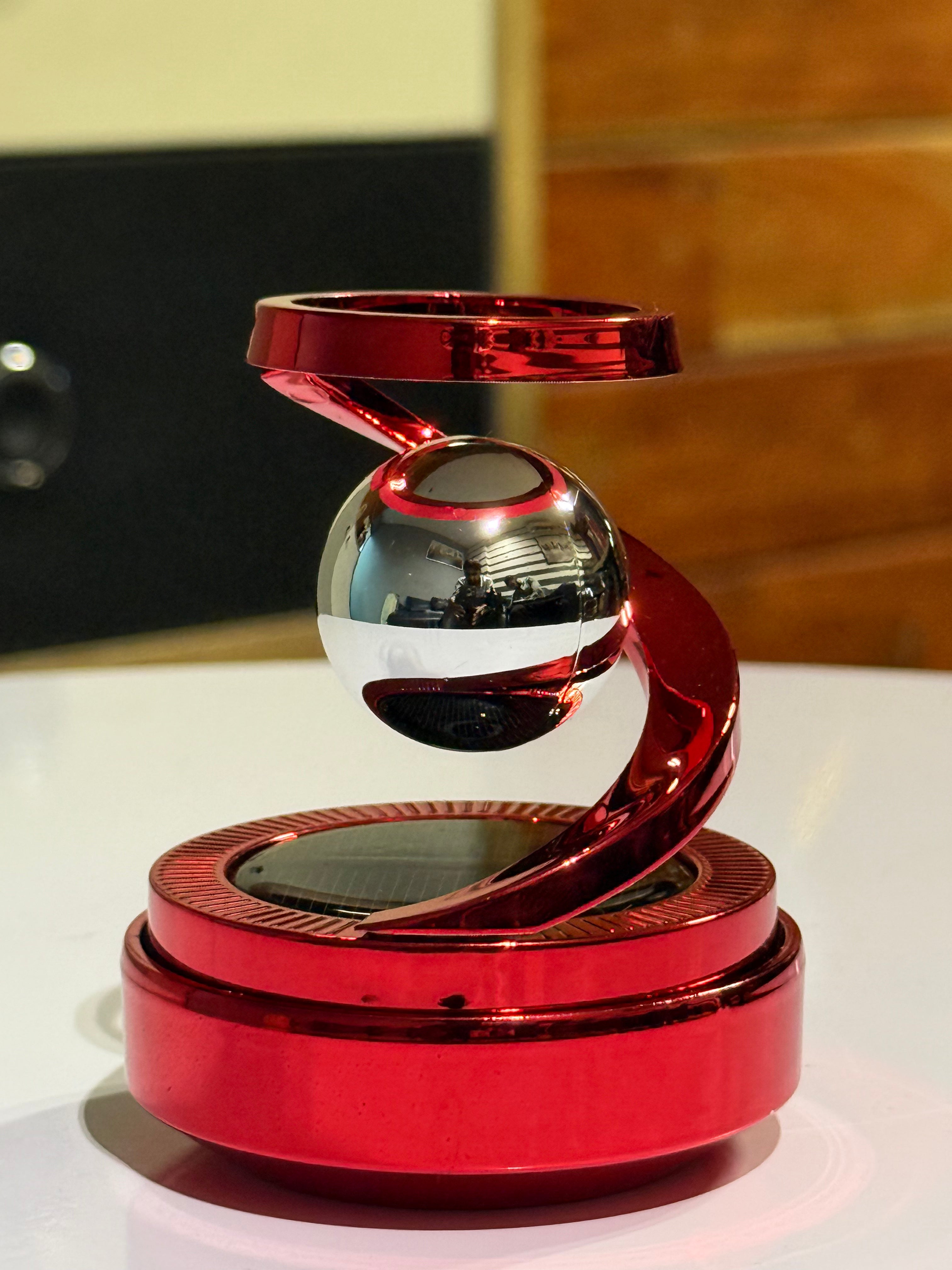 Red Solar Moving Illusion Car Perfume