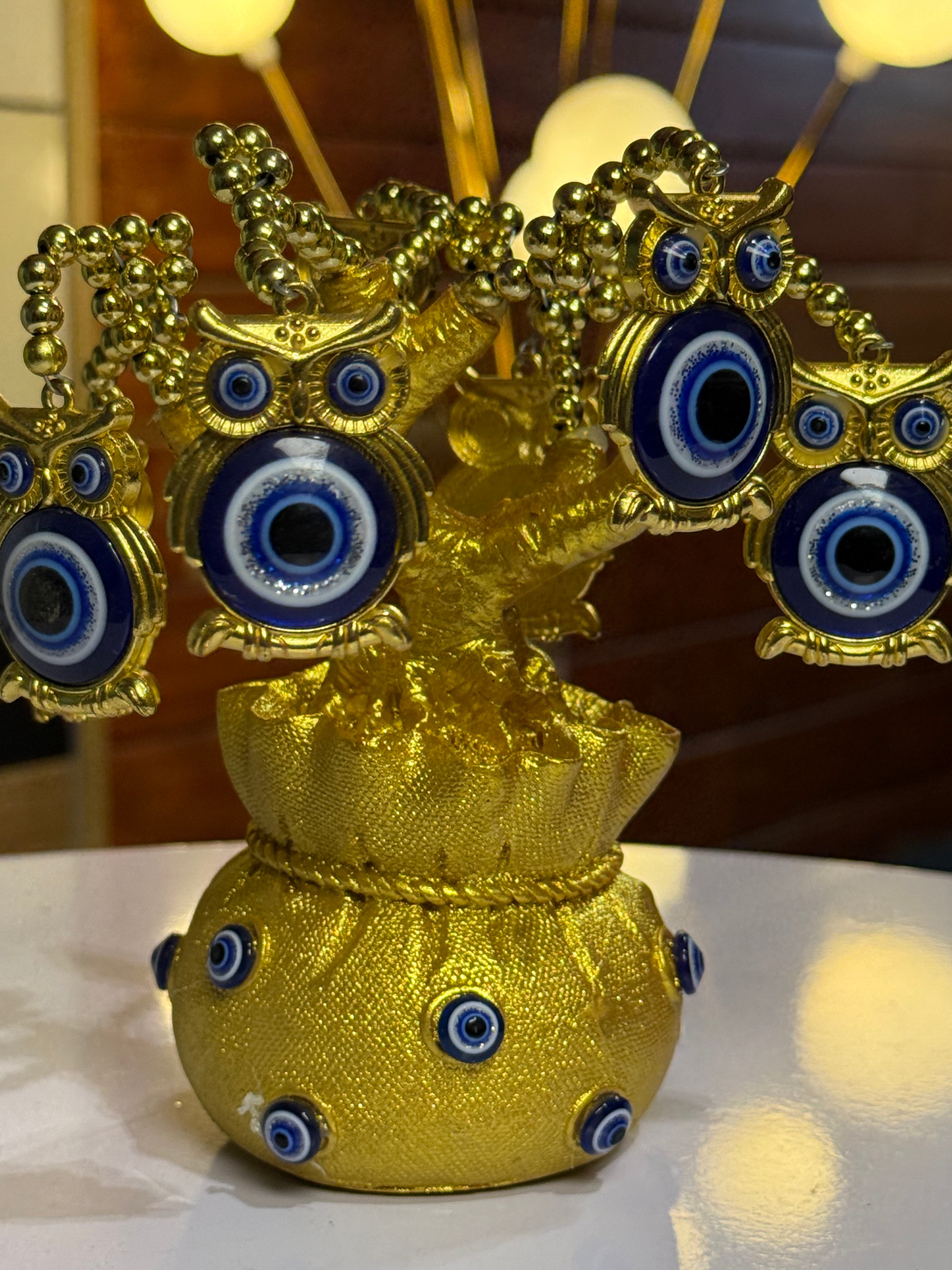 Wise Owl Evil Eyes Decorator