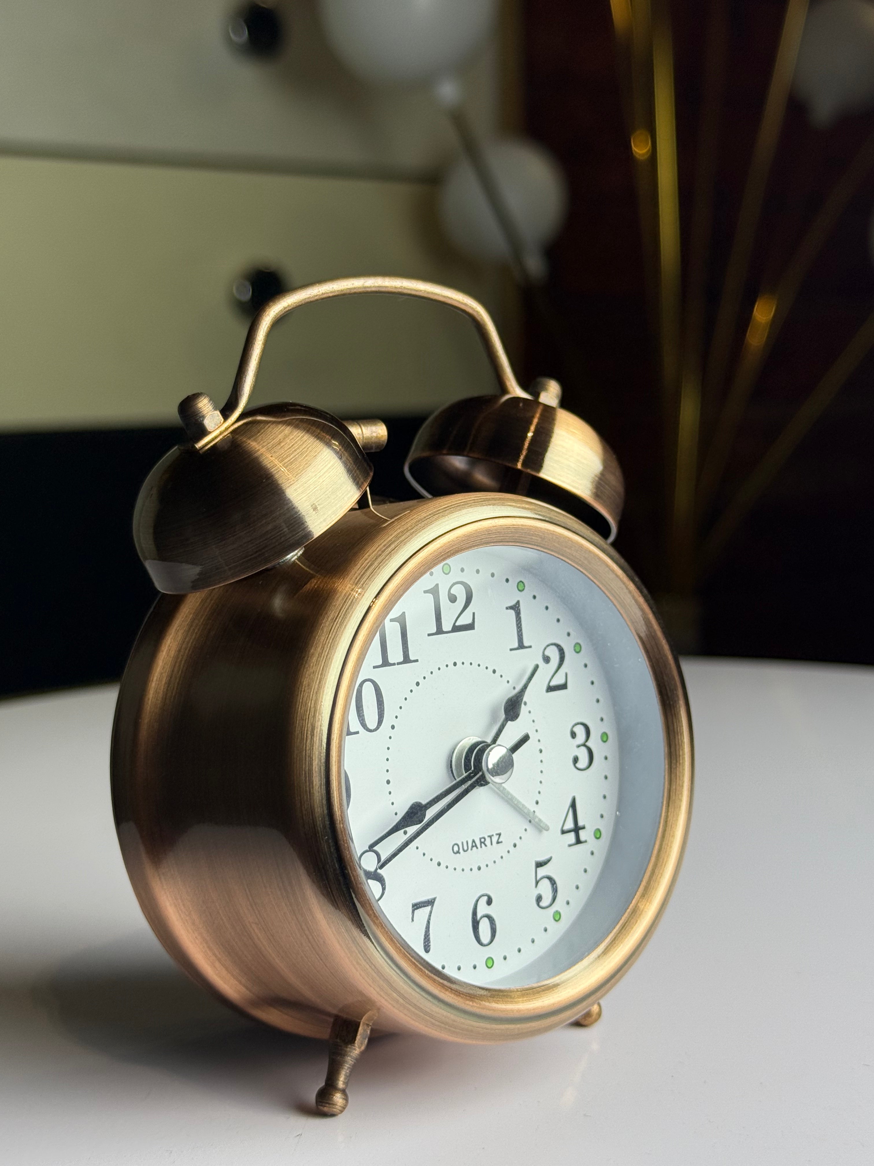 Metallic Alarm Clock