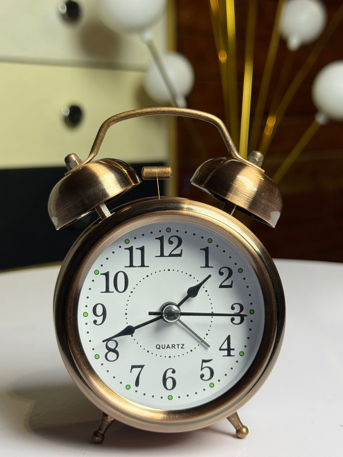 Metallic Alarm Clock