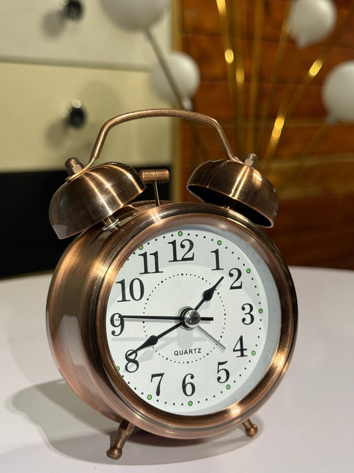 Metallic Alarm Clock