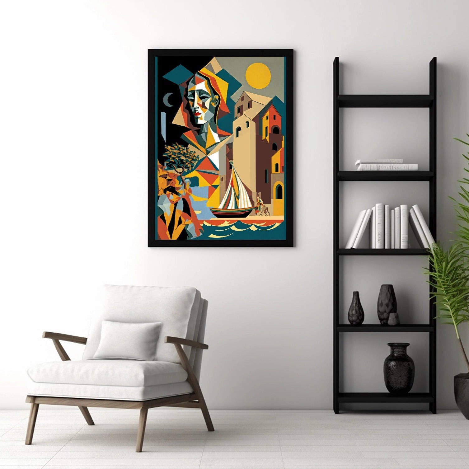 Modern Art of a Lady