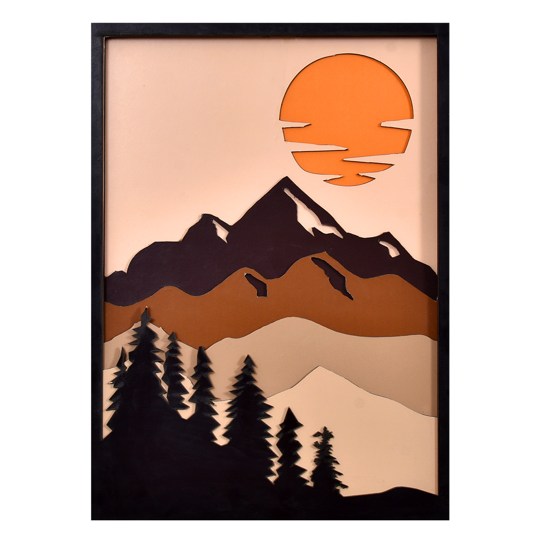 3D Router Cut Landscape Art