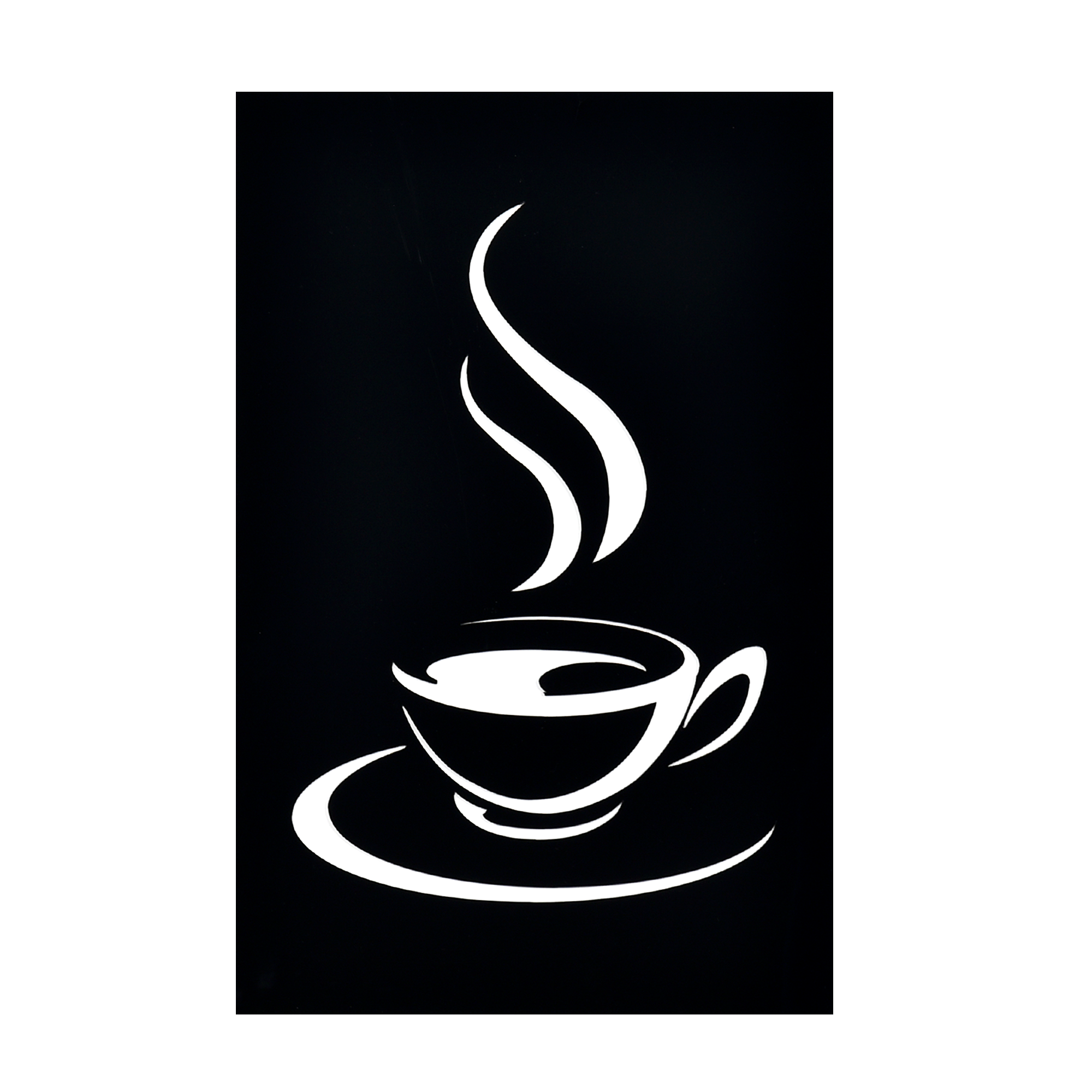 3D Coffee Acrylic Art