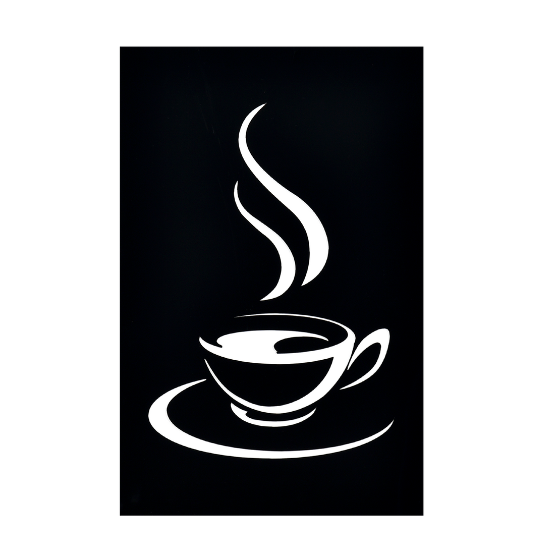 3D Coffee Acrylic Art