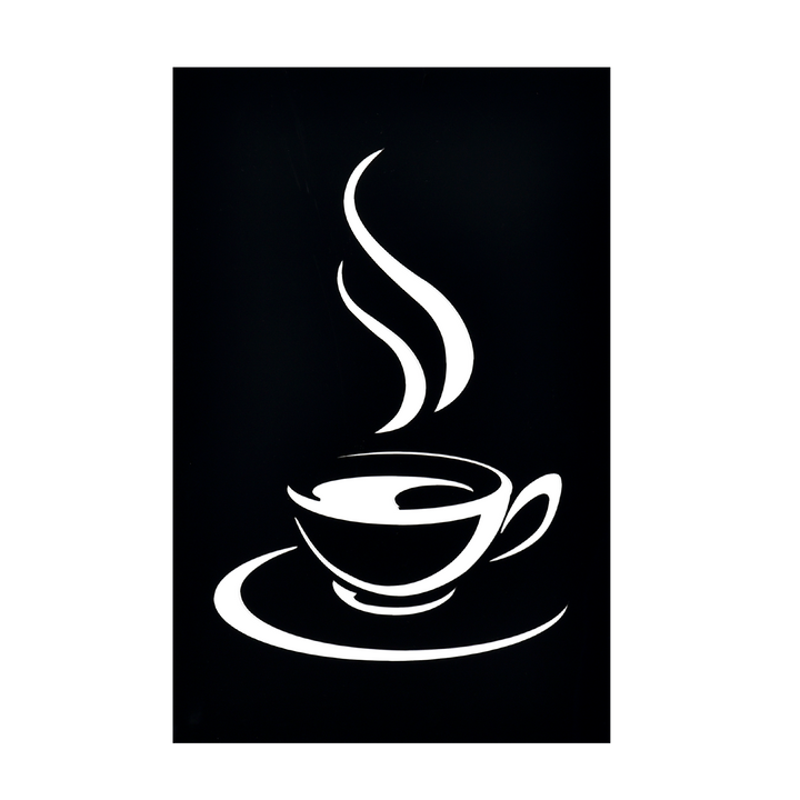 3D Coffee Acrylic Art