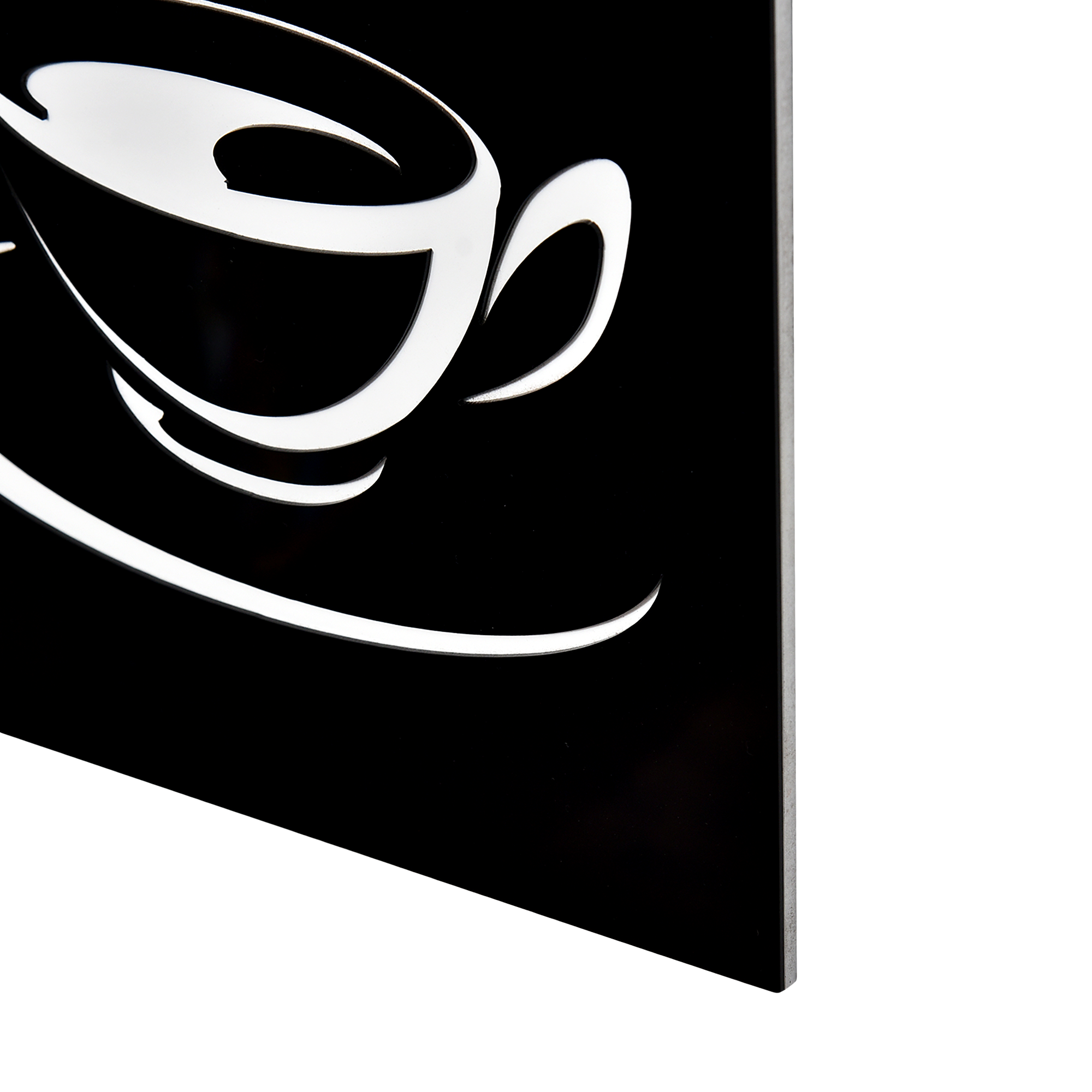 3D Coffee Acrylic Art