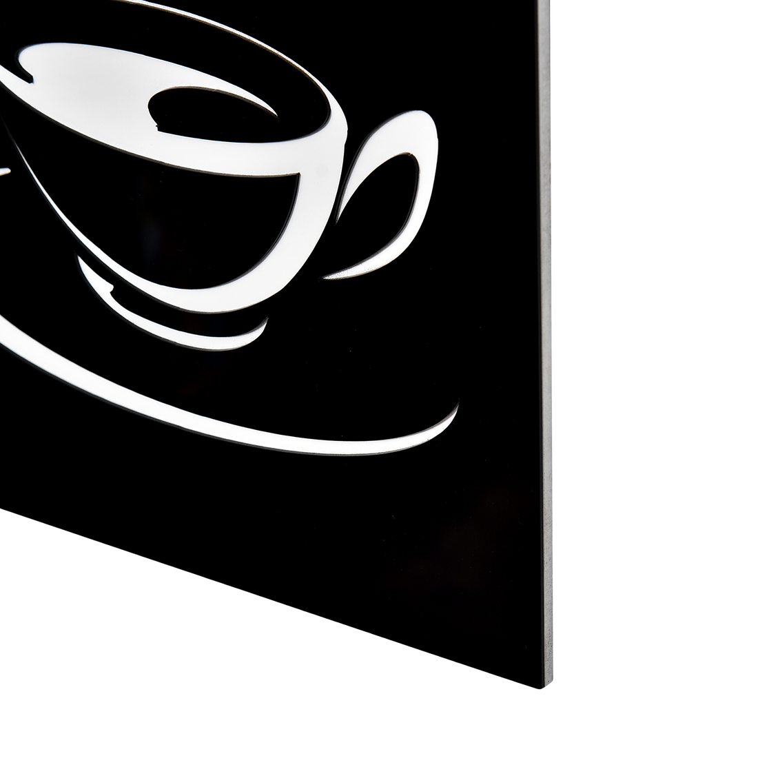 3D Coffee Acrylic Art