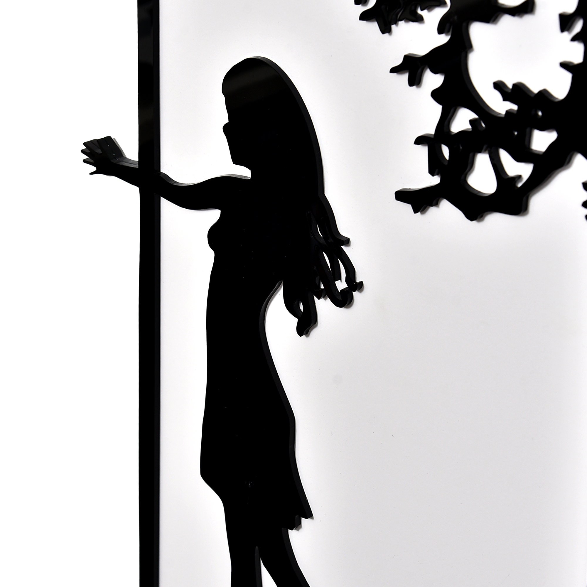 Set of 2 3D Couple Acrylic Art