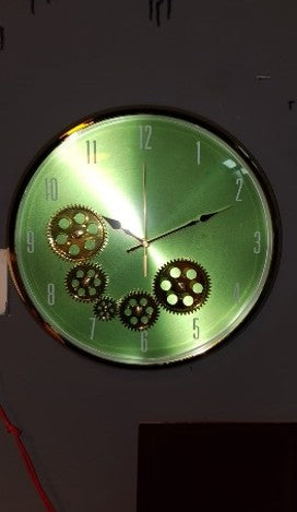Live Machinery Numeric Wall Clock
