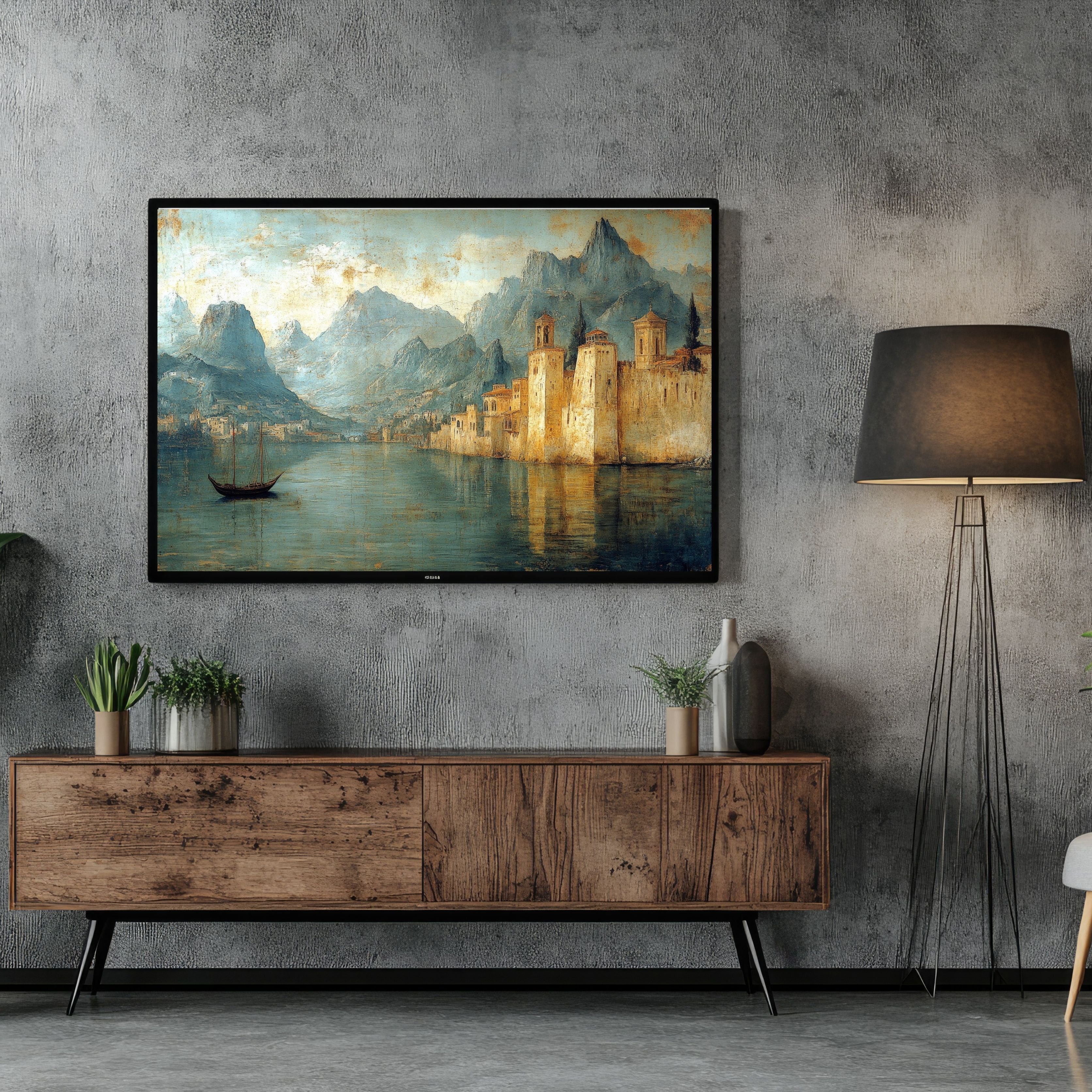 River Side Castle Art