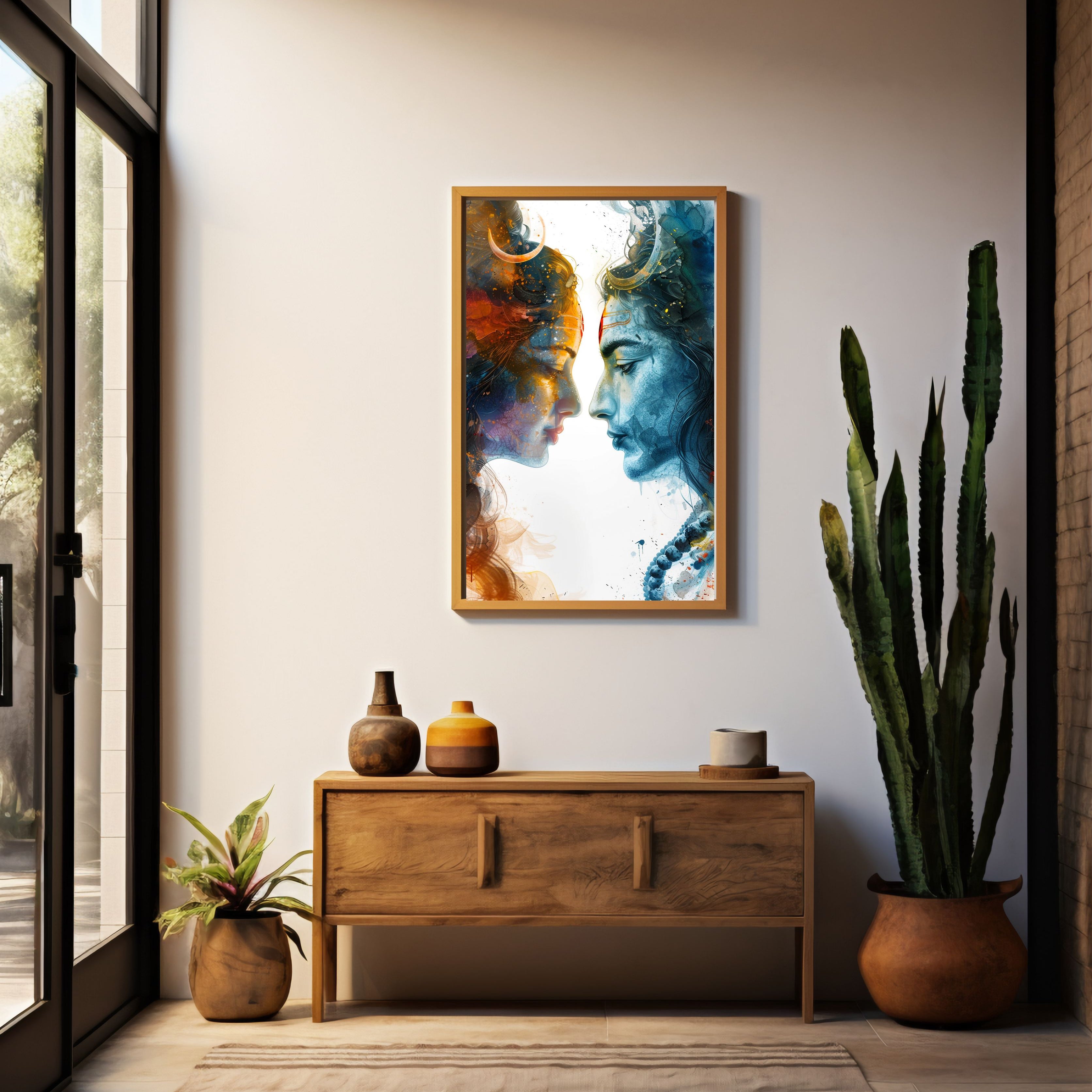 Shiv Shakti Abstract