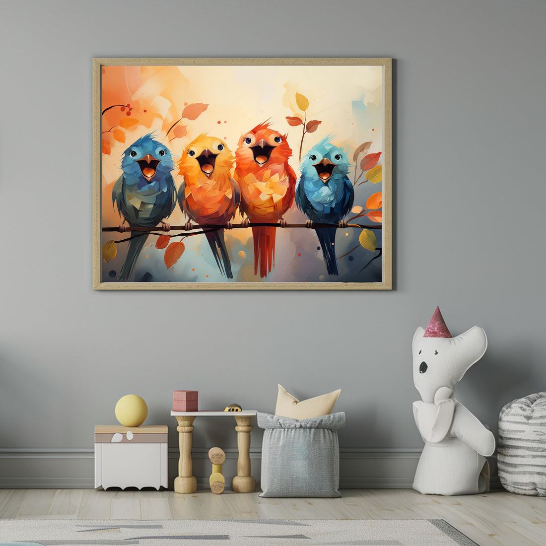 Singing Birds Art - Frugal Carts