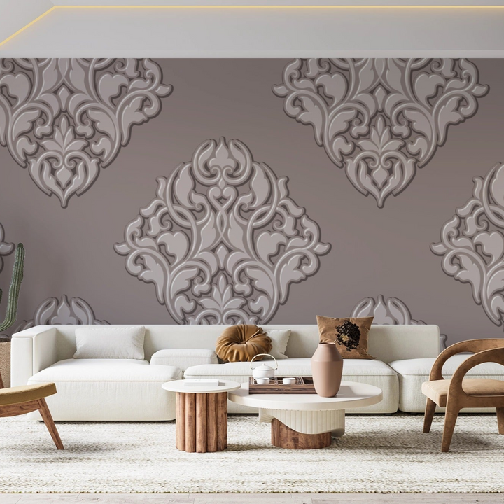 Artful Pattern in Muted Tones
