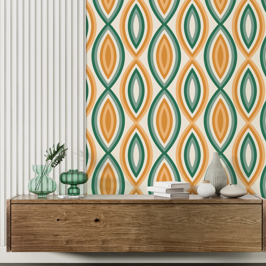 Patterned Colorful Wallpaper