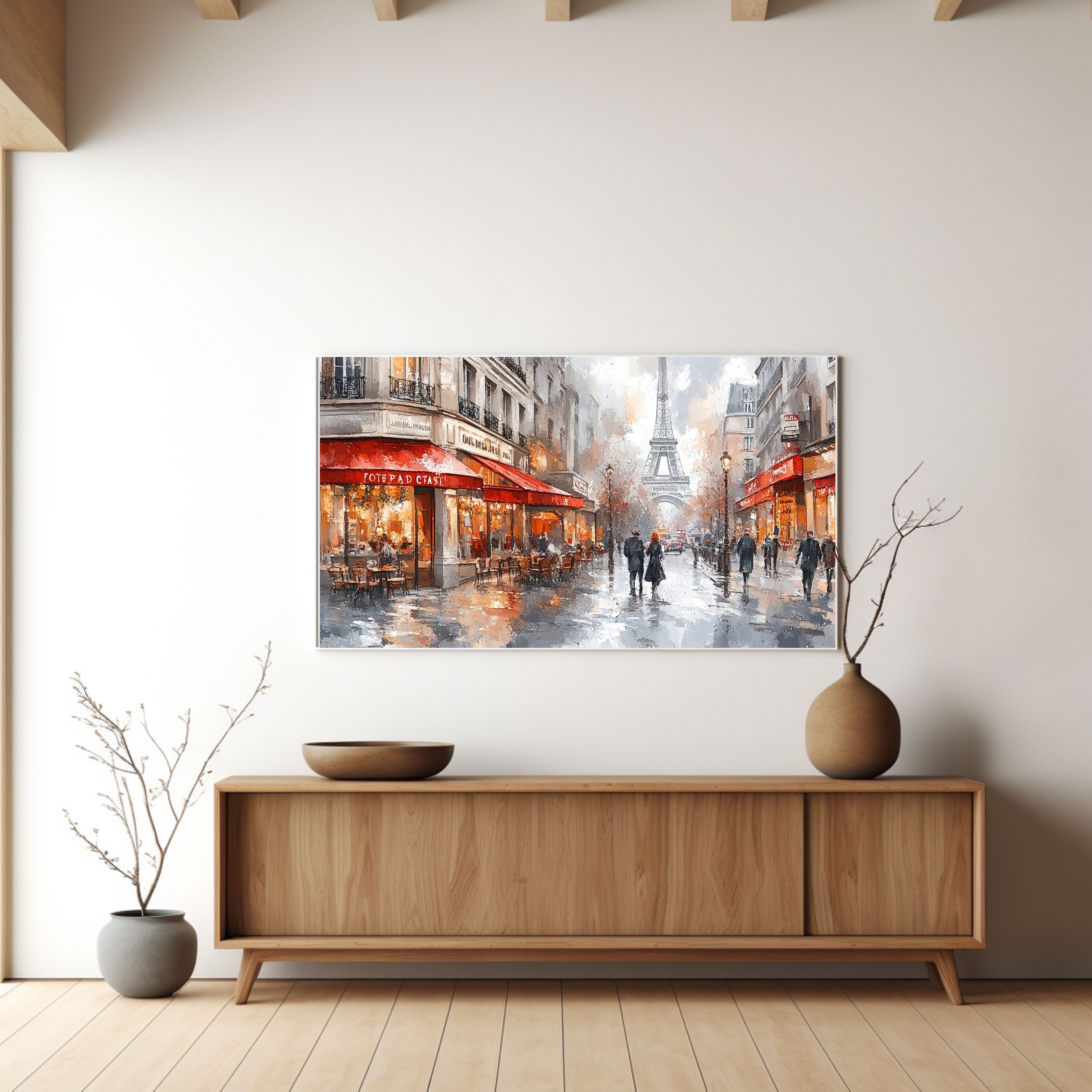 Watercolour Couple in the City