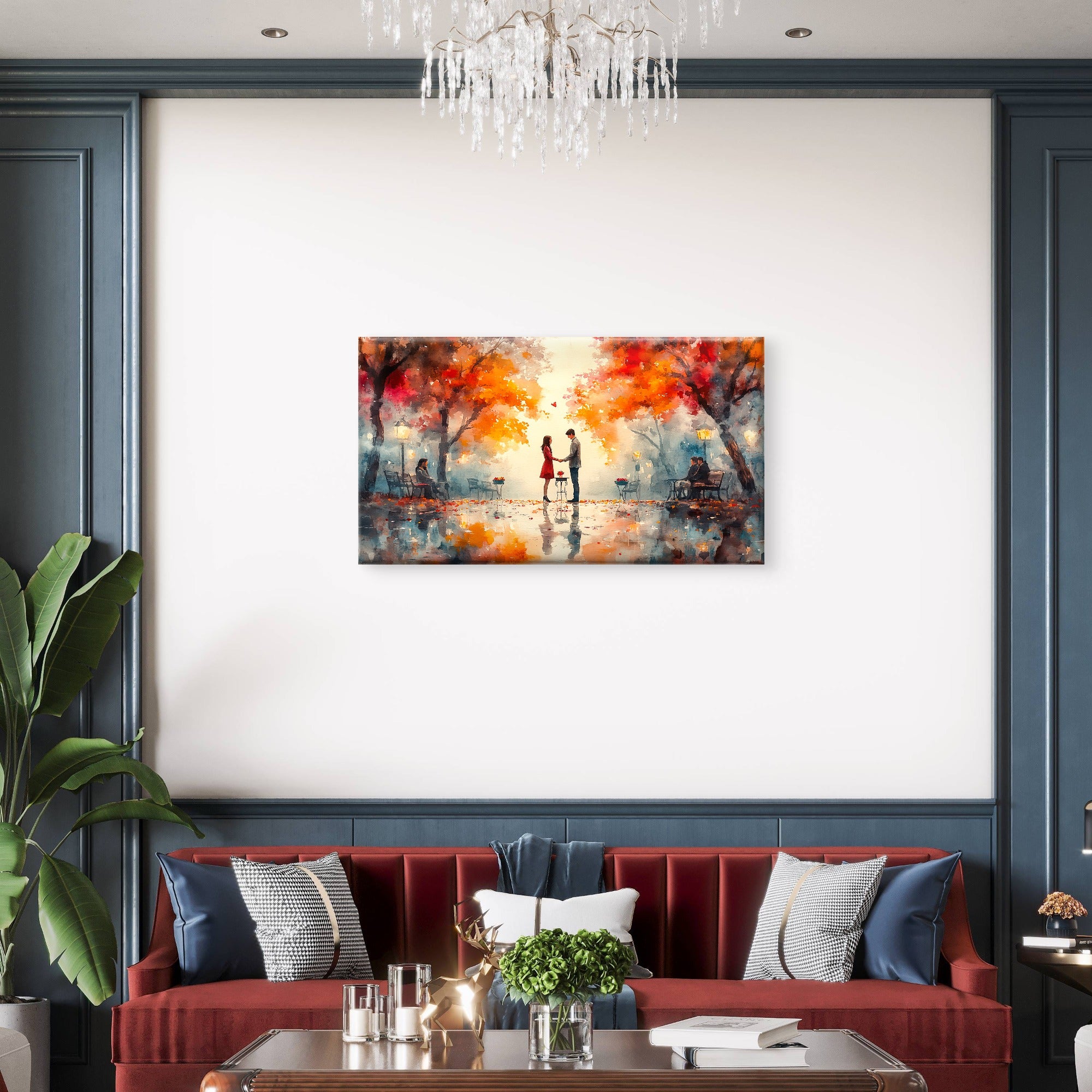 Couple Proposal on the Street