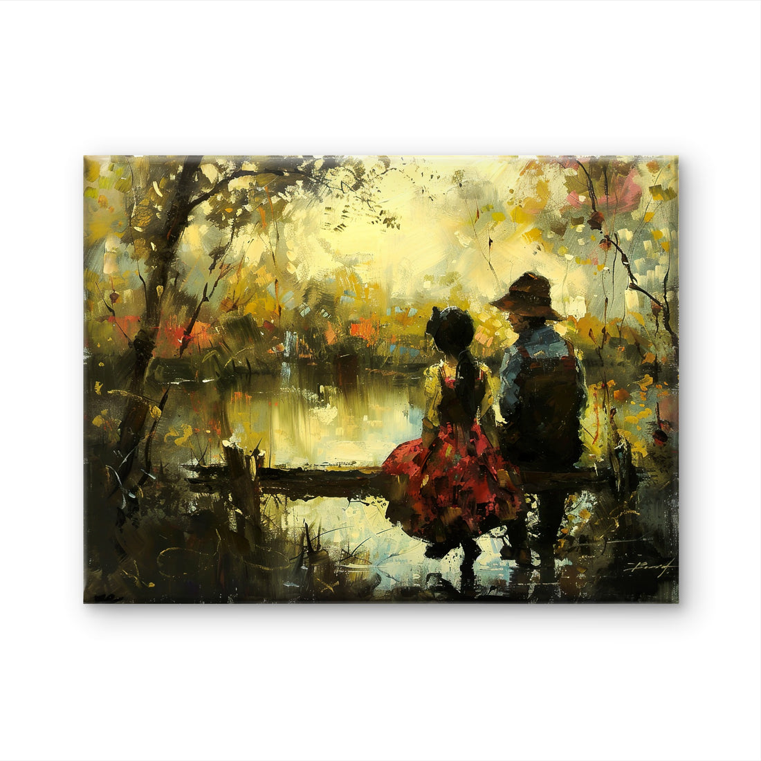 Dark Couple Abstract