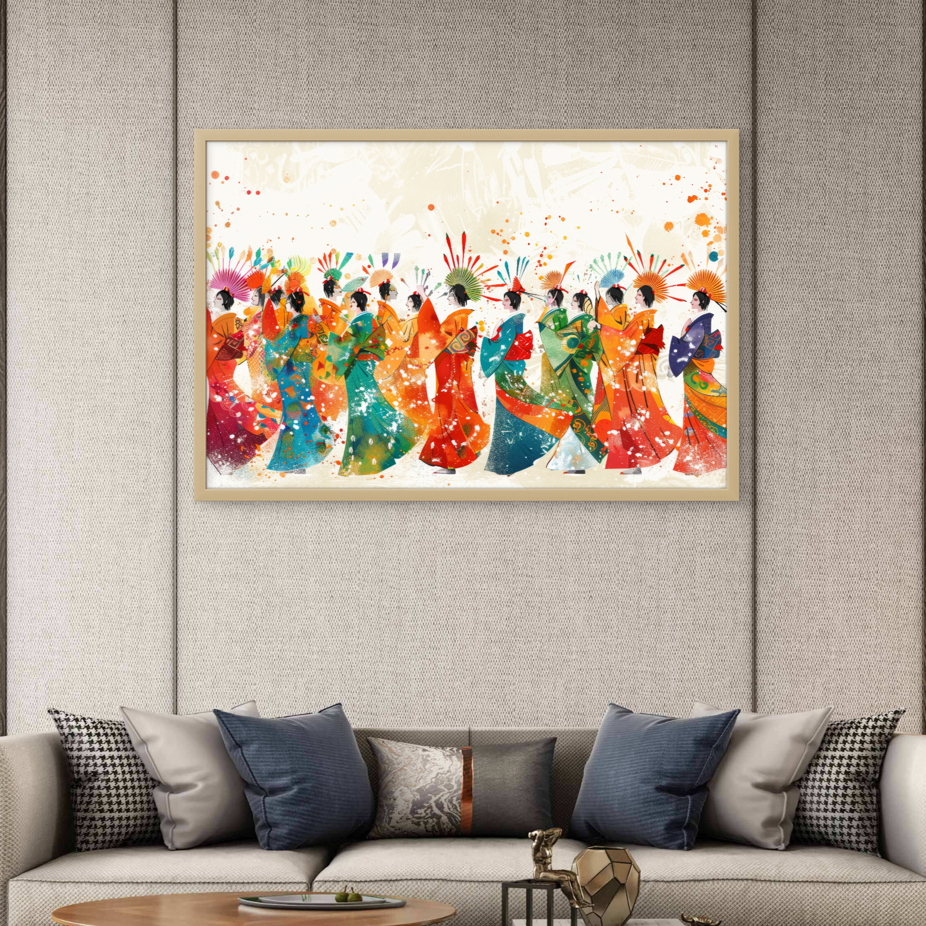 Vibrant Costumes City Parade