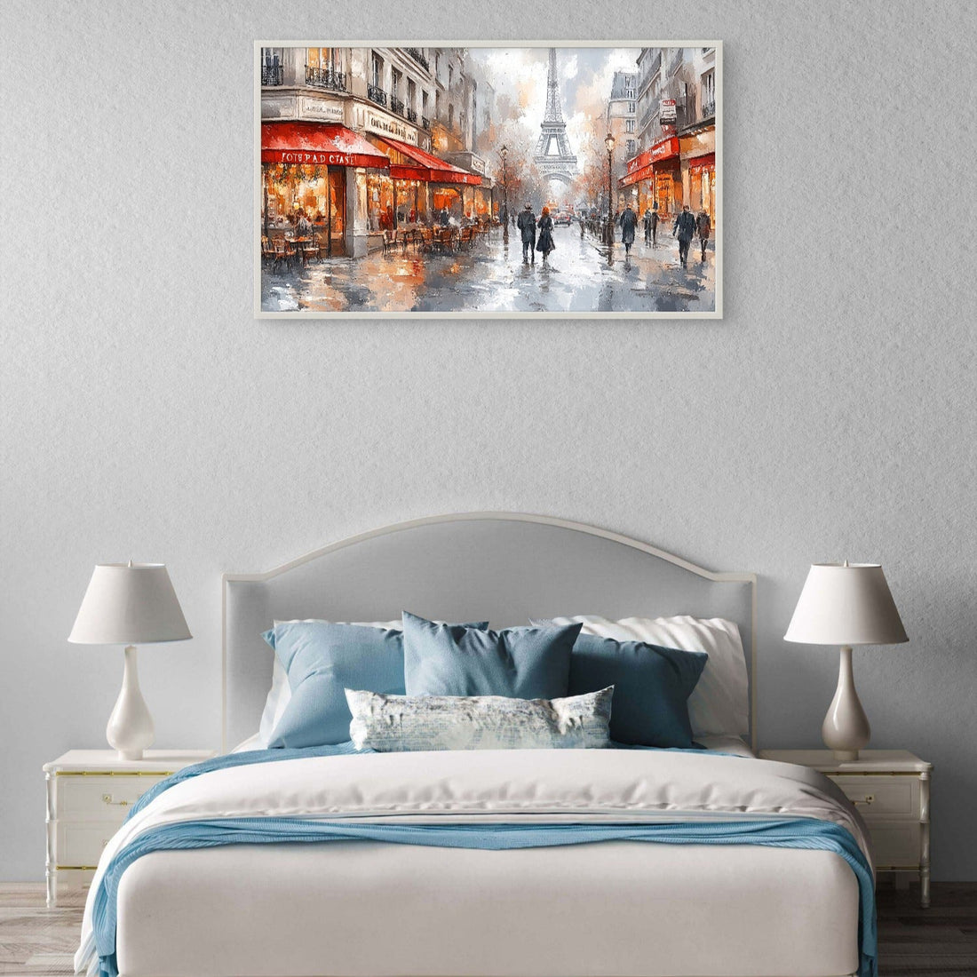 Watercolour Couple in the City