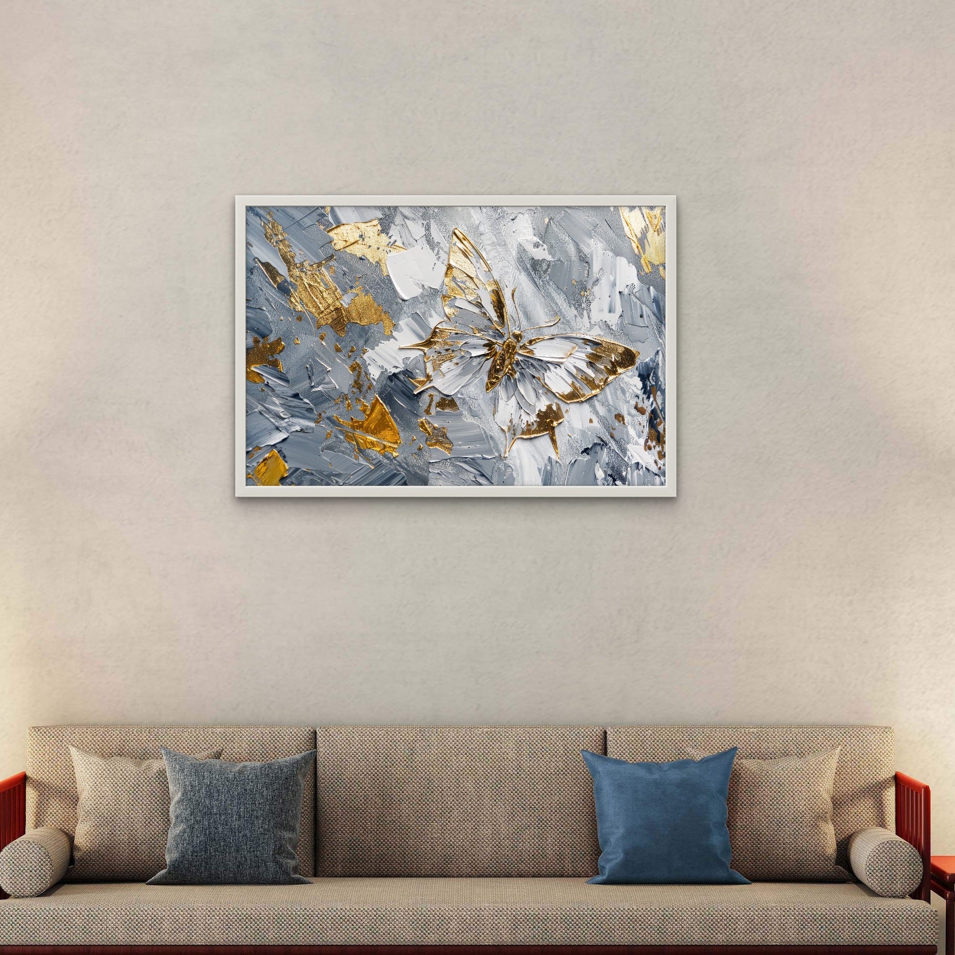 Golden Plated Butterfly - Frugal Carts