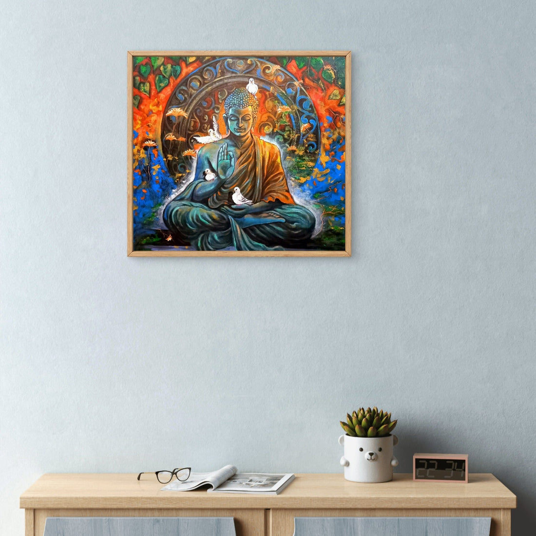 Bhuddha Peace Abstract