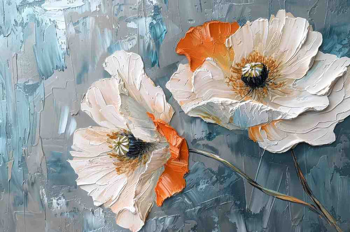 White Flowers Abstracts