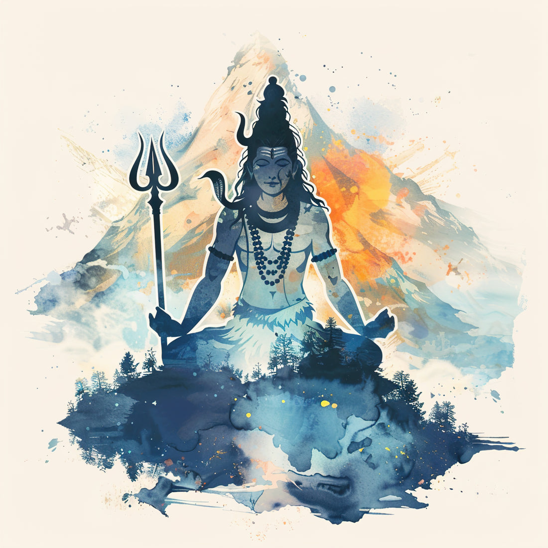 Shiva Mountain Art