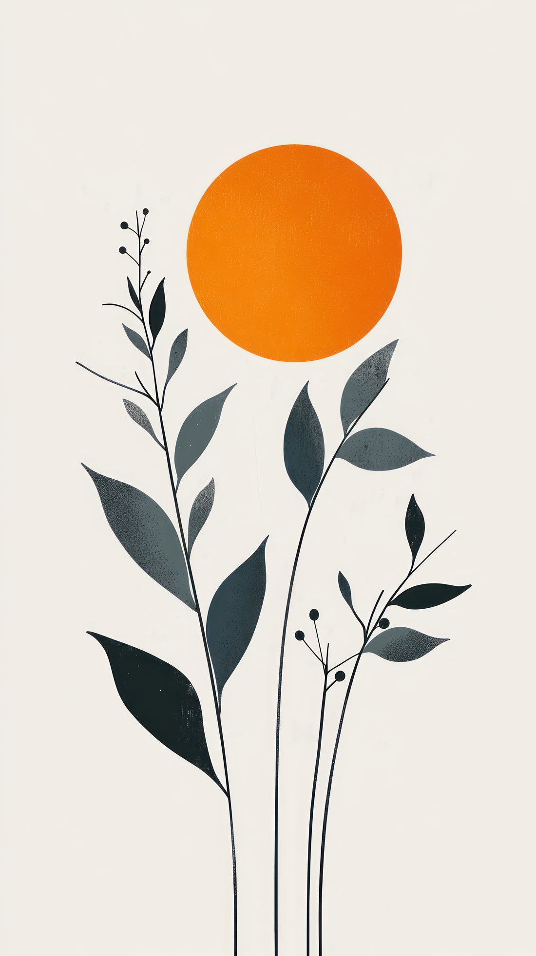 Soft Sun Abstract Canvas