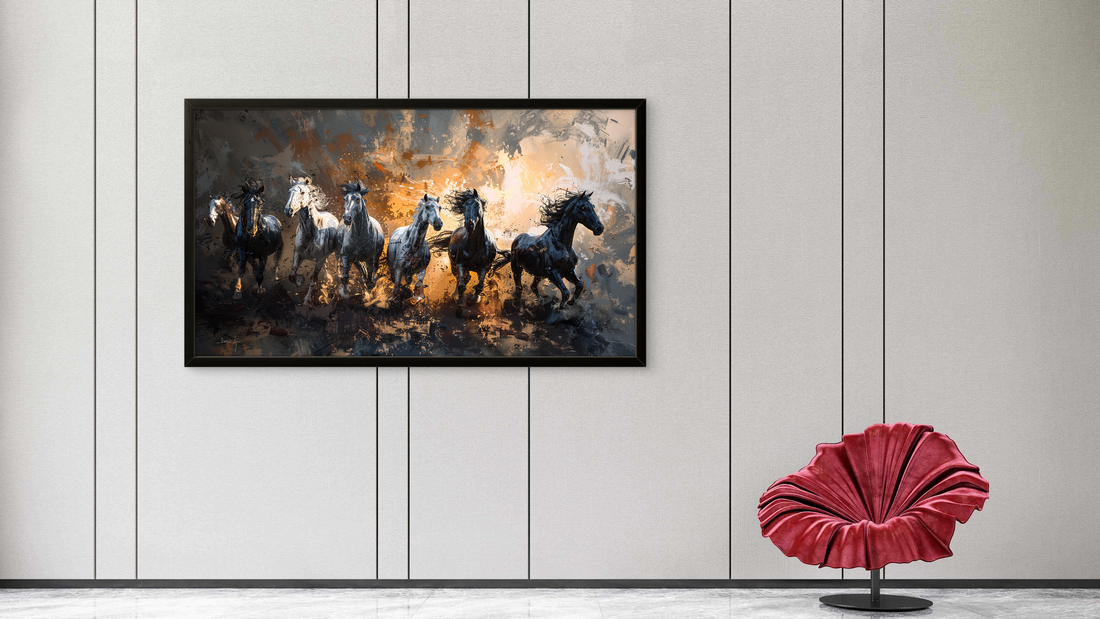 Rising Artistic Seven Horses