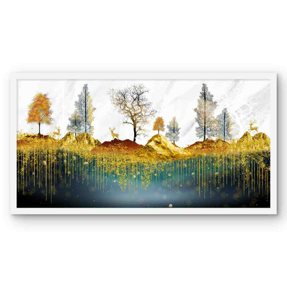 Elite Landscape Wildlife Luxury Painting on Canvas