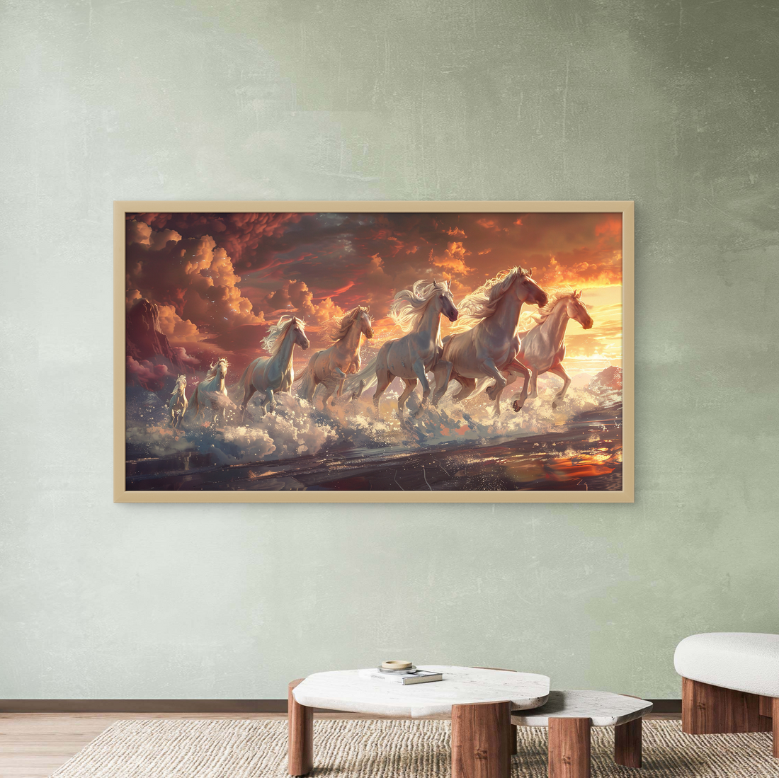 Seven White Horses represent Success