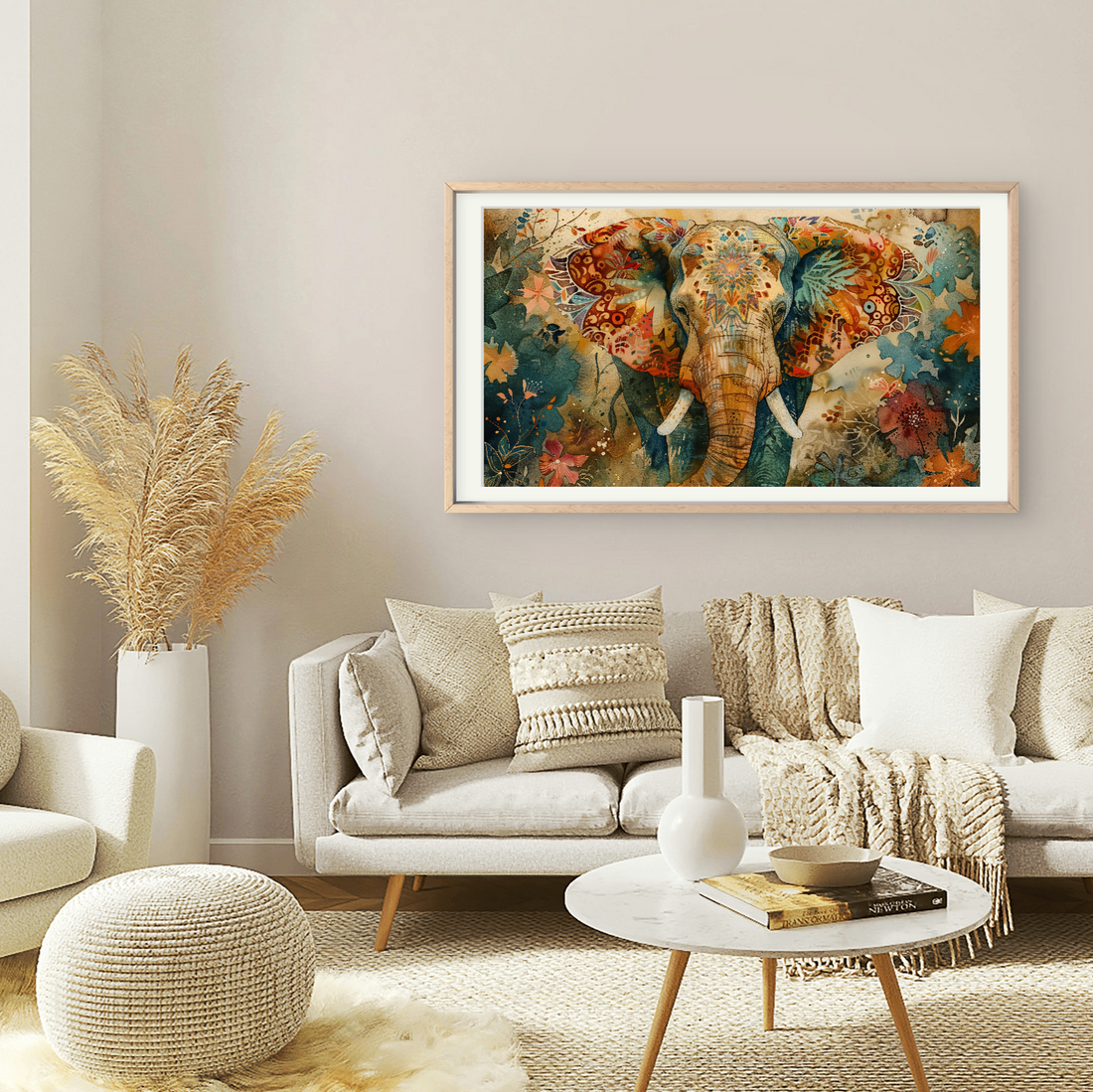 Elegant Elephant Art