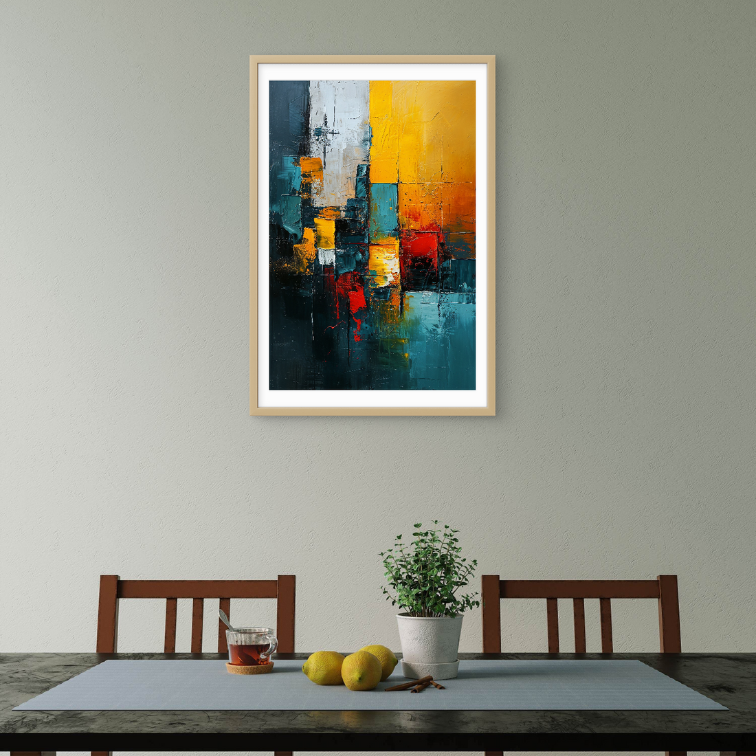 Colourful Abstract 2 - Frugal Carts