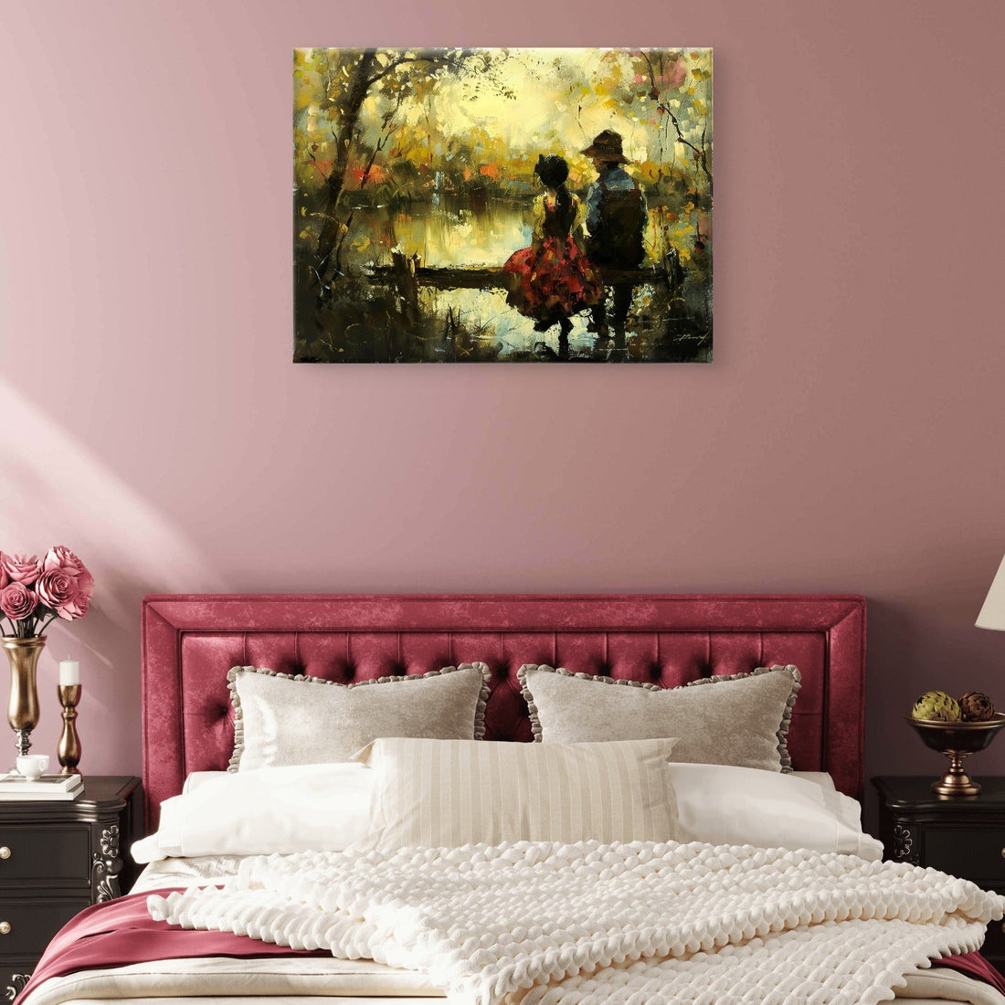 Dark Couple Abstract