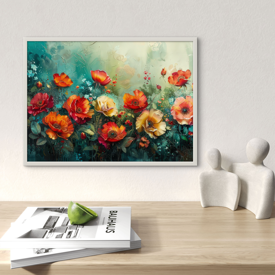 Colourful Flowers Art