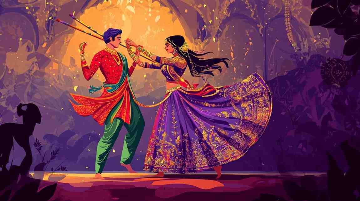 Gujrati Traditional Dance Art