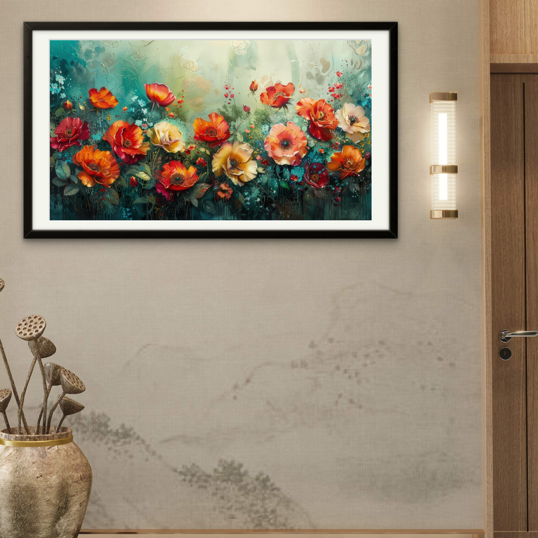 Shining Flowers Landscape