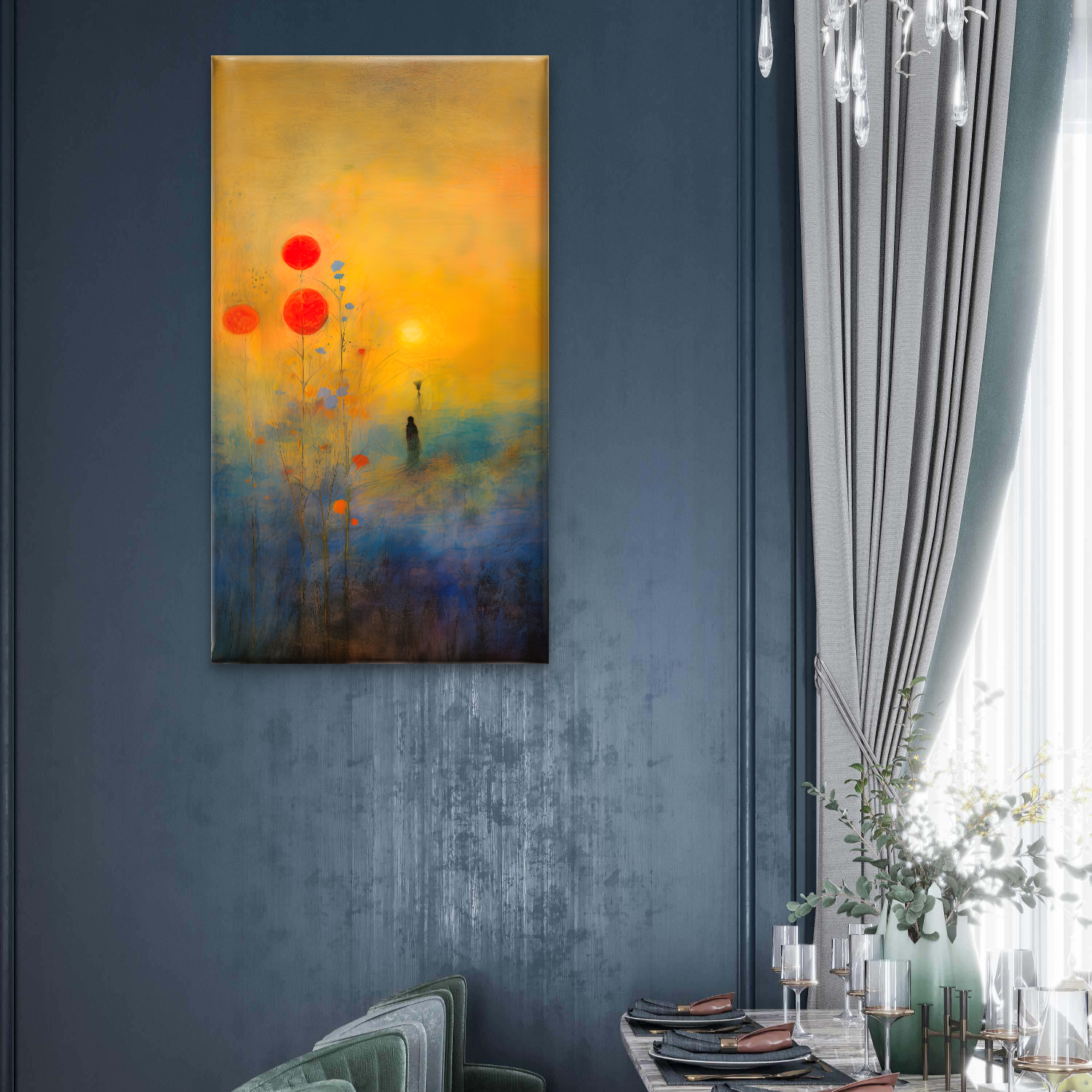 Mist Lady Art Portrait